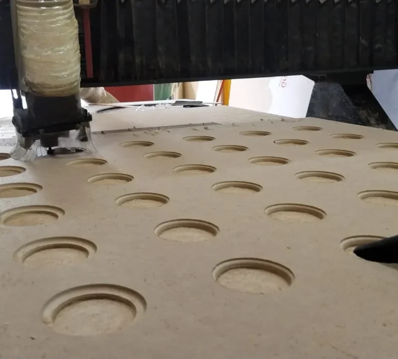 Corte CnC circular