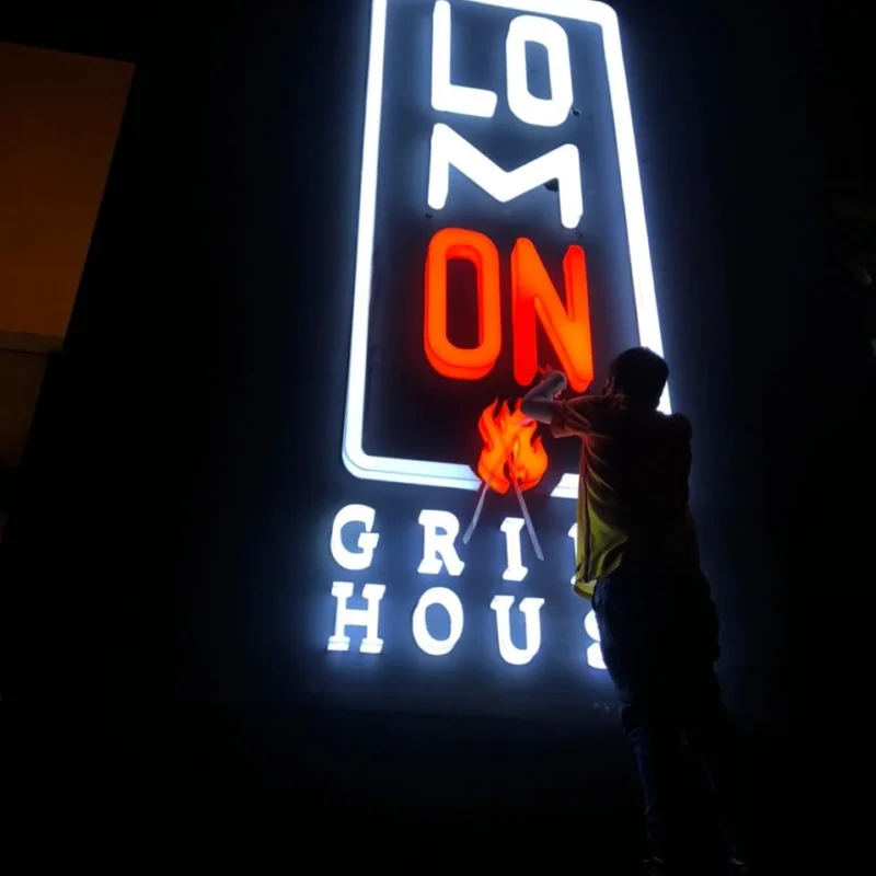 Letras en Acrilico LED